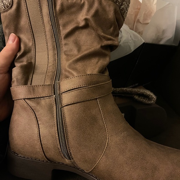 Brand new brown torrid Moto boots - Picture 5 of 6